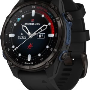 Garmin Descent™ Mk3i, Dive Computer and Multisport GPS Smartwatch, Air Integration, Black