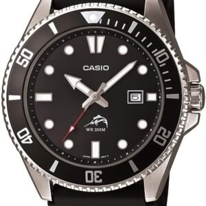Casio MDV106 Series | Unisex Analog Watch | 200M WR | Stainless Steel Case | Resin Band | 2 Hand Analog (HR, Min, SEC) | Date Display | Screw Down Crown/Screw Down Caseback | 3 Year Battery