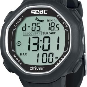 SEAC Driver, Wrist-Mount Freediving Computer with Data Download System, one Size