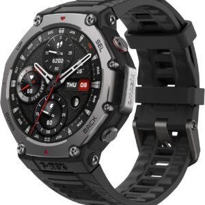 Amazfit T-Rex 3 Outdoor Smart Watch 48mm AMOLED Display, Offline Maps & Navigation, 6 Satellite Systems Dual Band GPS, 27 Days Battery Life, 170+ Sports Mode, 45m Freediving for Android, iPhone