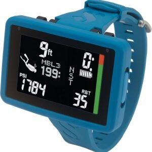 SCUBAPRO Luna 2.0 Air Integrated (AI) Wrist Scuba Dive Computer with Bluetooth®, Includes Case and Silicone Arm Strap