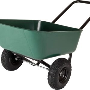 70019 Garden Barrow Dual-Wheel Residential Wheelbarrow Garden Cart